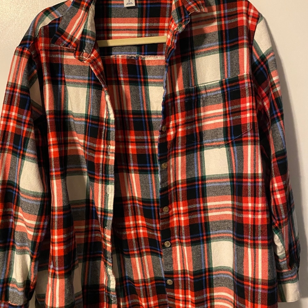 Old navy oversized flannel
